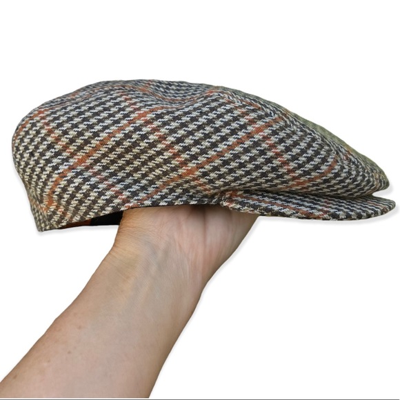 Wonderful Fashion Men’s Flat Cap Tweed Wool Blend Hat - Picture 4 of 11